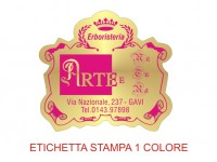 Etichette adesive per erboristerie, cosmetica, cosmesi (mm 42X38)  (cod.20M )